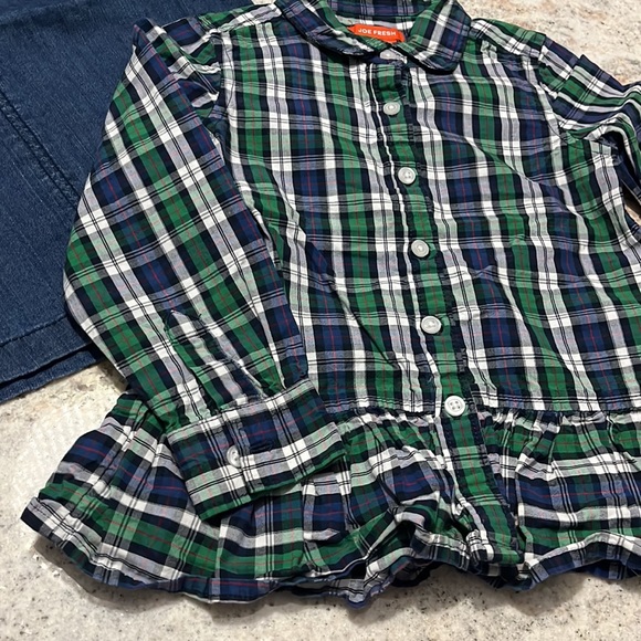 10/$30 Old Navy/Joe Fresh Denim and Plaid Tops - Picture 3 of 14